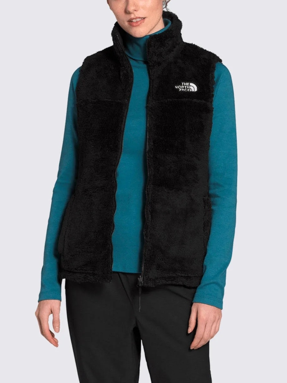 The North Face Women's Black Mossbud Reversible Vest NWOT SIZE XL